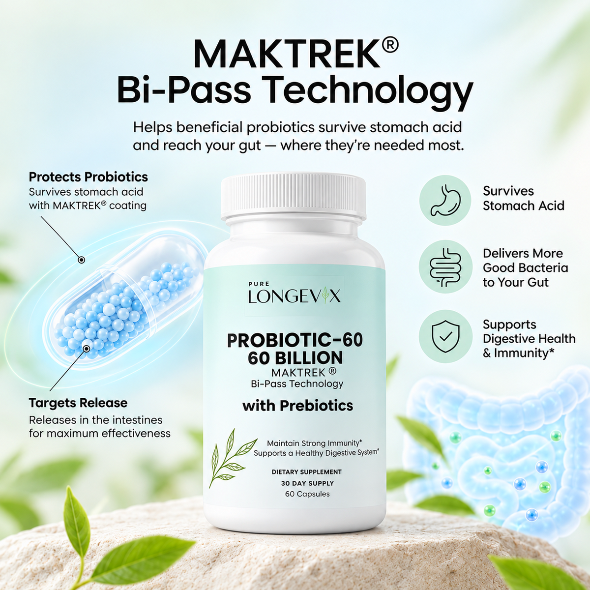 Probiotic  Billion with Prebiotics